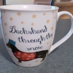 Dachshund Through the Snow Mug